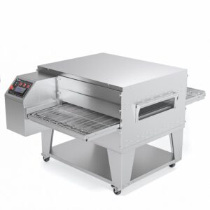 Конвейерная печь для пиццы ПЭК-800/2 с дверцей